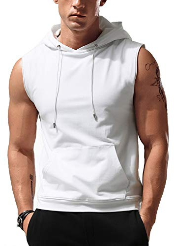 Amussiar Herren Hoodie T-Shirt