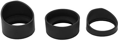 Yoidesu 3pcs Rubber Eye Cover Guards Binocular Microscope Eyepiece Eye Cups for 32 to 35mm for AmScope SW SM ZM Microscope