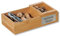 Sterngraf Nuss-Schale aus Holz mit Gravur (z.B. Namen), inkl. Nussknacker aus Metall, personalisiertes Geschenk zu Weihnachten, Geburtstag, 3-teiliges Set