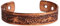 Wonder Care Armband aus 100 % Kupfer, 6 Magnete, Kupferarmband, Manschette aus massivem Kupfer für Männer und Frauen, verstellbare Größe, Samtbeutel und Box_Geschenk von Rakhi_Schwager und Schwägerin