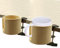 Desk Cup Holder - Anti-Spill Table Edge Clamp With Side Drinking Clip for Home Office, Gaming and Computer Accessories (2 Pack)
