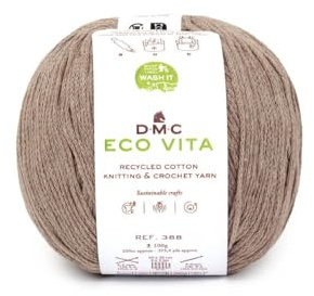DMC - Eco Vita Strick- & Häkelgarn aus Recycelter Baumwolle