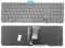 T-ProTek Tastatur Schwarz mit Beleuchtung Deutsches Tastaturlayout kompatibel für HP ZBook 15 G1