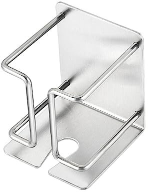 TOPBATHY Elektrischer Rasierer Wandhalter Aus Edelstahl Für Haushalt Organizer-Halter Für Elektrorasierer Wandmontierter Halter Für Elektrorasierer Stahl-Halter Für Selbstklebender Halter f