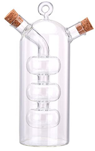 MINGZHE Bottiglia Dispenser per Olio D'oliva 2,7x6,7 Pollici Dispenser per Olio D'oliva e Aceto Bottiglia Decanter per Olio D'oliva per Cucina Contenitore da Cucina(#1)
