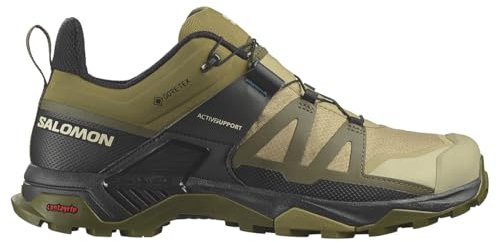Salomon Herren Trekking Shoes, Slate Green Olive Night Black, 44 2/3 EU