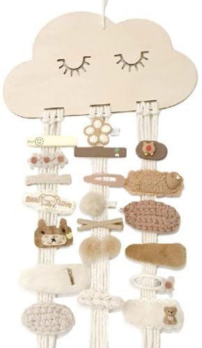 BZKSER Organizer Fermagli Capelli - 1 PCS Organizzatore Porta Fiocchi per Capelli,Porta Cerchietto per Fasce,Fascia per Riporre Le Mollette per Capelli,Facile da riporre e Utilizzare(Senza tornante)