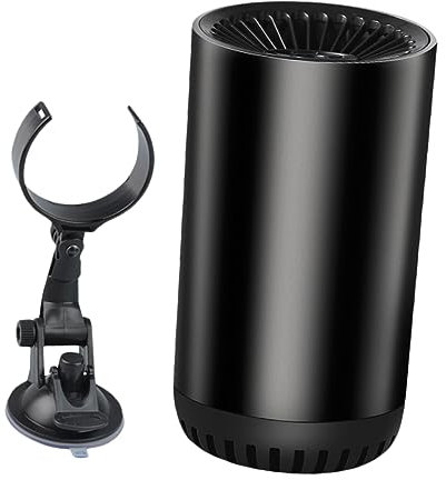 TENDYCOCO Ventilateur De Climatiseur Chauffage Portatif Chauffage De Voiture Mini Ventilateur Portable Alliage Tapisserie Mini-ventilateurs Dégivreur De Chauffage De Voiture