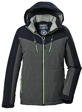 Killtec Jungen Kow 373 Bys Jckt Funktionsjacke mit Kapuze und Schneefang