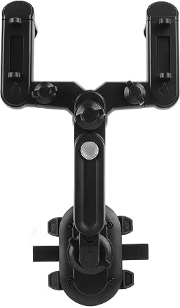 aqxreight Rückspiegel-Handyhalterung, Verstellbare Halterung für Auto-Sicherheit für Shalterung, GPS-Navigation, Multifunktionaler Clip