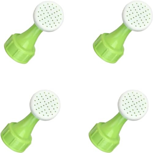 Lot de 4 petits arrosoirs pour bouteilles, douche de voyage pour chien, tête d'arrosage, embout d'arrosage, arrosoir pour plantes d'intérieur, petite bouteille d'arrosage