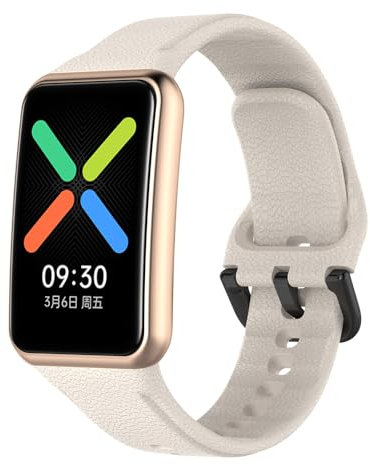 BYISYUE Bracelet pour OPPO Watch Free, Silicone Sport Bracelets de Remplacement pour OPPO Watch Free