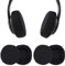 Desenda 2 Pairs Headphone Earpad Covers Headphone Sweat Covers Washable and Stretchable Ear Pads Protectors for Gym Libraries, Studying Gaming (9-11 cm)