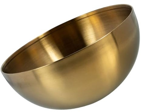 PAMINGONO Speiseschüssel Runde Nudel-servierschüssel Für Partys Hochzeiten Bars 18/10 Edelstahl