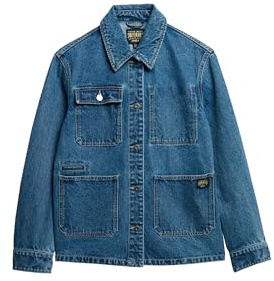 Superdry Damen Denim Chore Jacke