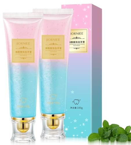 Niacinamid Zahnpasta für weißere Zähne, Intensive Aufhellung & Schmelzregeneration, Niacinamid Whitening Zahnpasta, Sanfte Aufhellung, Bekämpft Verfärbungen, Ideal für tägliche Anwendung (2)