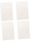 Milisten 4pcs Fiber Wipes for Microscopes Cameras Lens Cleaning Paper Glasses Wipes Cleaner Microscope Kit Lens Cleaner