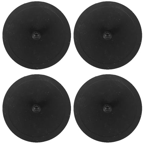 4 Pcs 50mm Rubber Backflush Disc - Espresso Machine Blanking Insert for Professional Cleaning, Compatible with Most Portafilters (Durable & Reusable)