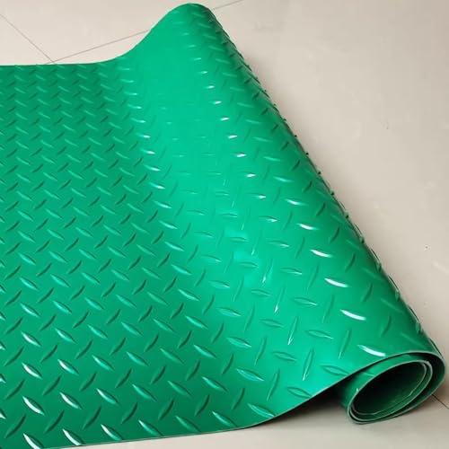 Rouleau de tapis en caoutchouc antidérapant pour garage et extérieur, 1,5 mm d'épaisseur