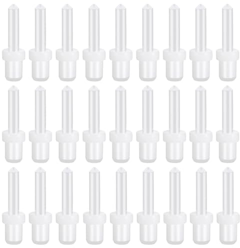 Healeved Universal Shutter Pin 60Pcs Plastic Louvers Replacement Pins Spring Loaded Mechanism for Window Repairs
