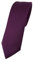 TigerTie Herren Krawatte – schmale 5,5 cm Krawatte in bordeauxviolett einfarbigem Design, ideal für Geschäftstermine, festliche Anlässe und die Freizeit