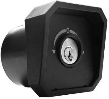 SELETTORE A CHIAVE INCASSO da ESTERNO UNIVERSALE a doppio contatto con chiavi tipo Meroni numerata, completo di contenitore a murare A-CMZS