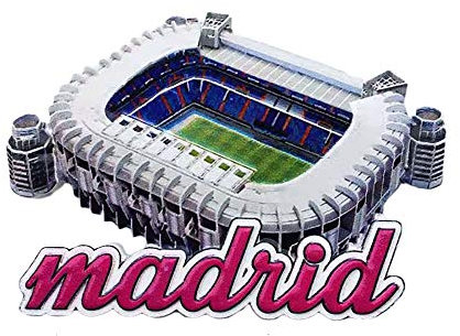 3D Madrid Spanien Kühlschrank Kühlschrankmagnet Tourist Souvenirs Handgemachte Harz Handwerk Magnetische Aufkleber Home Küche Dekoration Reise Geschenk