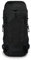 Osprey Talon 55 Schwarz - Vielseitiger Leichter Herren Wanderrucksack, 53-55l, Größe S-M - Farbe Stealth Black