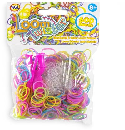 HGK Loom Twister Tasche mit Haken Bastelset
