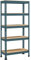 Yaheetech Etagères de Rangement Étagère Metallique Atelier/Garage/Cuisine Charge Lourde 150 kg par Niveau sans Boulons 150 x 70 x 30 cm/Neptune Bleu