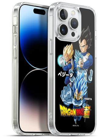 Head Case Designs Offizielle Dragon Ball Super Vegeta Universe Survival Characters Gelhülle [Militärischer Schutzgrad] Kompatibel Mit Apple iPhone 13 Pro Max Und Kompatibel Mit MagSafe