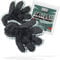 Auto Waschhandschuh 2er Pack - 5 Fingers Washing Glove Set für angenehmes und präzises Handling - Wash Mitt für eine schonende Autowäsche - 1x Dunkelgrün/Weiß, 1x Hellgrün/Weiß