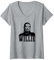 Offizielles Willie Nelson Foto T-Shirt mit V-Ausschnitt