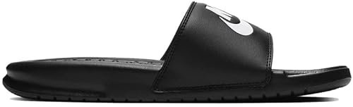 NIKE Benassi JDI Slide Women's Slides 343881 (Black/White 015) Size UK5.5 (EU39)
