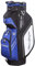 MacGregor Principal 10 Golf Cart Bag, 14-Way Top With Dividers And 9 Pockets, Black/Blue