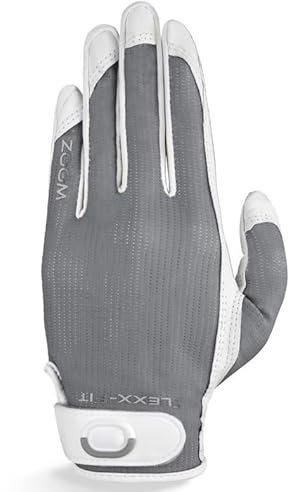 Big Max Zoom 2024 Sun Style D- Mesh - Golfhandschuhe Damen 1 Stück (White-Grey)