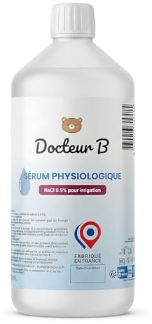Docteur B - Sérum Physiologique Made in France - 1 Litre