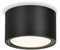 KYOTECH LED Aufbauspot - 3000K Deckenspots Schwarz Matt 6W 550LM GX53 LED Aufbaustrahler - Ø95x55mm Aufputz Aufbauleuchte Deckenlampe Spots Deckenleuchte für Schlafzimmer Wohnzimmer