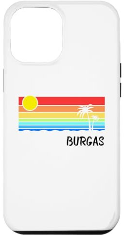 iPhone 12 Pro Max Burgas Sunrise Design Travel Holiday Bulgaria Burgas Case