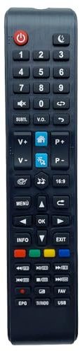 iOOiQQ Mando a distancia de repuesto para TD SYSTEMS TV K43DLG12US 13256 13729 K24DLG12HS K32DLG12HS K32DLJ12HS K40DLJ12FS K43DLJ12U8 K43DLJ12US K50DLJ10US 1255. 54 K4 3DLJ10US