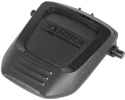 sparefixd Passend für Kärcher Staubsauger, seitliche Verriegelung, schwarz