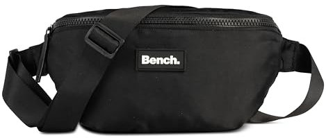 Bench Nova Damen und Herren Bauchtasche Gürteltasche Hüfttasche Handytasche, schwarz, 25 x 14 x 8,5 cm