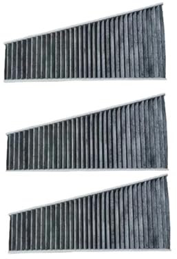 VHJIO Filtro Aria abitacolo Filtro Aria condizionata Esterno + Filtro Auto a cella Singola OEM 8KD819439 8KD819441 for Audi A4 B8 Q5 8R A5 8T Filtri abitacolo(3 Filter Element)