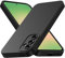 Tenphone Coque pour Samsung Galaxy A56 5G, Housse Etui de Protection en Silicone Souple, Cover Antichoc avec Protege de Camera, Pochette Compatible avec TPU (Noir, Sam A56)