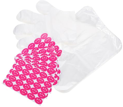 Fuß und Handpflegebeutel 1 Satz Pe Einweg Weiß mit Fixierstickern