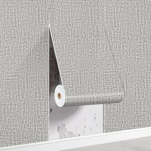Trafagala 6 Roll 3D Grey Textured 3mm Thick Self Adhesive Thermal Wallpaper for Cold Bad Walls Textured Insulating Wallpaper Waterproof Damp Proof Membrane Wall Panels for Ceiling Kitchen Bedroom