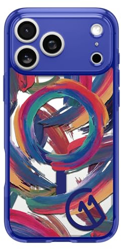 Spigen iPhone 17 Pro Hülle Ultra Hybrid MagFit -Palette | Kompatibel mit MagSafe, Air Cushion Tech, Militär-Grade Schutz, 3D-Raumeffekt durch Hexa Layer Druck, Spigen c11 Edition