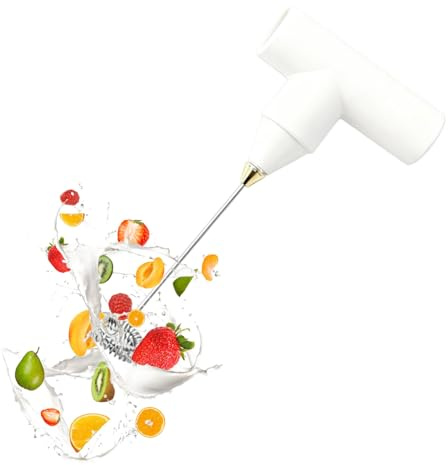 Électrique Portable - Mélangeur Sans Fil Pour Lait | Accessoire Pour Monter Les Œufs,Pour Pâtisserie Café Lait Mousse Et Ménage Dans La Cuisine
