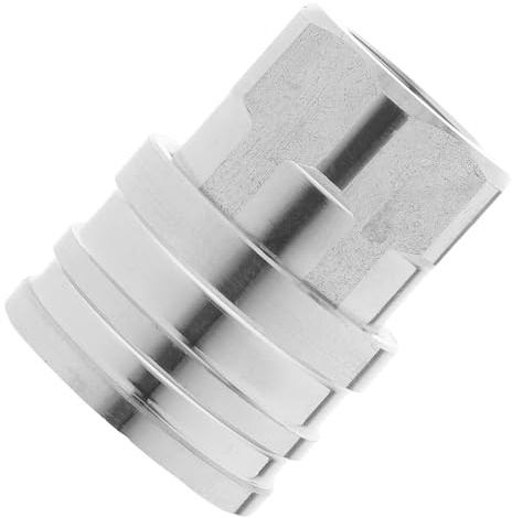 ifundom Boquilla Atomizadora Alta Presión Conector Hembra Acero Inoxidable Rosca 1/4 Adaptador para Hidrolavadora Jardín y Limpieza 5000Psi