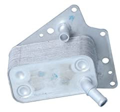 NRF 31258 Aluminium Ölkühler für Motor, 70mm x 140mm